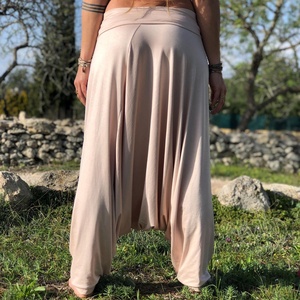 Bohemian Viscose <b>Harem</b> Pants Loose Aladdin Style <b>Trousers</b> for Yoga Festival Wear Comfortable Breathable Wholesale Supplier - Product Image 2