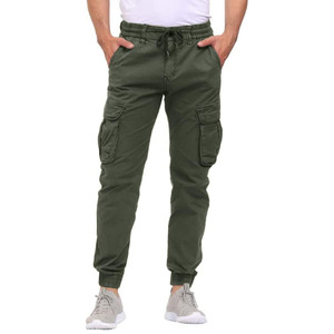 Men's Hiking Cargo Pants <b>Joggers</b> <b>Slim</b> Fit Stretch Lightweight Casual Work Pants with Pockets Drawstring Waist - Product Image 1