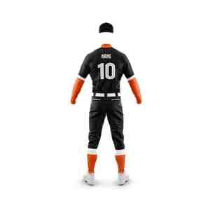 Maillots de baseball à 2 boutons pour 4 matchs, impression par transfert thermique, respirants, 100 % polyester, séchage rapide, maillots de softball personnalisés - Product Image 3