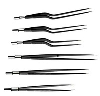 Pince électrochirurgicale bipolaire électrique portative réutilisable Regal Impex en acier inoxydable, certifiée CE Classe I, à branchement direct pour la chirurgie