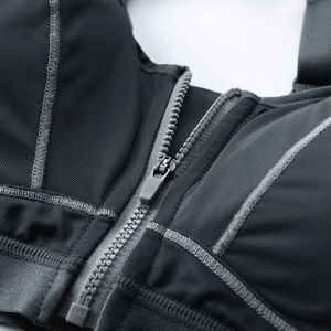 Sujetador deportivo de alta sujeción con cremallera frontal y espalda cruzada con cuello en U para mujer, calidad superior 2026 - Product Image 6
