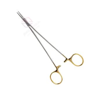 Porte-aiguilles chirurgical manuel Debakey Jameson en acier inoxydable demi-or pour procédures médicales de précision - Product Image 6