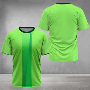 T-shirt en coton doux de qualité supérieure, confortable pour un usage quotidien, style urbain, t-shirt décontracté, look moderne tendance, respirant et léger - Product Image 3