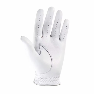 Gants de golf personnalisés légers et ajustables avec fermeture auto-agrippante en cuir pour usage sportif, femmes, hommes, enfants - Product Image 5