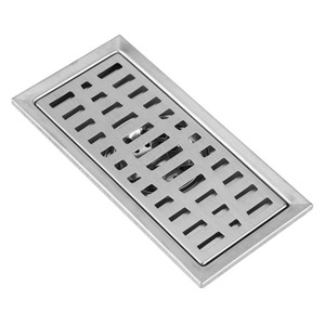 Grille de drain en métal de luxe au design minimaliste pour sols de douche de salle de bain, intérieurs contemporains et rénovations élégantes de maisons - Product Image 6