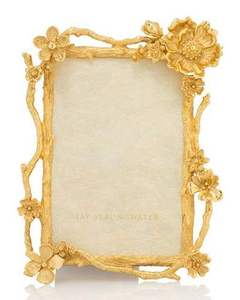 High On Sale Premium Quality Gold Metal Rectangle Photo <b>Frame</b> with Ornate <b>Design</b> for <b>Wall</b> Decor - Product Image 2
