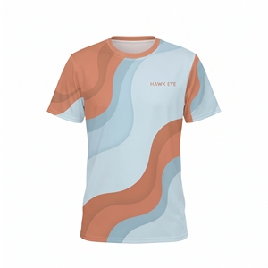 เสื้อยืดผู้ชายผ้าคอตตอนผสม พิมพ์ลายกราฟิก สไตล์ลำลอง แขนสั้น แฟชั่นสำหรับใส่ทุกวัน ขายส่งเสื้อผ้า - Product Image 4