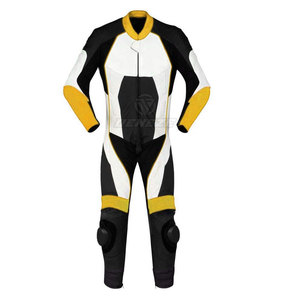 Combinaisons de moto de haute qualité fabriquées au Pakistan, respirantes, en cuir véritable, pour la course moto - Product Image 6