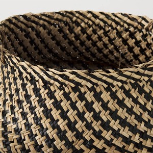 Set of 3 <b>Foldable</b> Round Seagrass <b>Baskets</b> Handmade Storage <b>Basket</b> Wholesale eco-friendly Made in Vietnam - Product Image 5