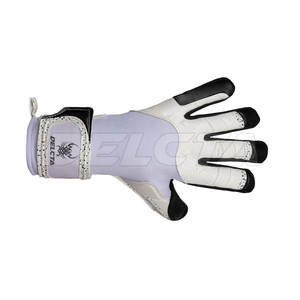 Gants de gardien de but personnalisés avec logo, best-sellers, nouveau style, en cuir véritable. - Product Image 2