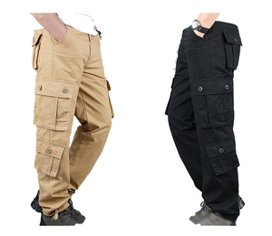 Pantalones Cargo para Hombre, Primavera 2026, Pantalones Casuales de Algodón, Pantalones Tácticos para Hombre, Tallas Grandes - Product Image 2