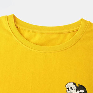 Camiseta de Algodón para Hombre, Estilo Nuevo, Cuello Redondo, Manga Corta, Informal, Lisa, de Primera Calidad, Suave y Cómoda - Product Image 3