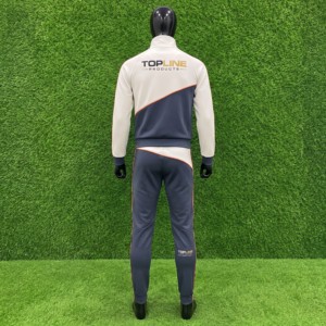 Conjunto Deportivo para Hombre Topline, Manga Larga con Cierre Frontal, Conjunto Deportivo Personalizado para Hombre, Poliéster y Elastano, Ropa de Otoño - Product Image 3
