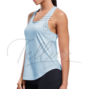 Camiseta sin mangas para mujer, camiseta de gimnasio para mujer, camiseta sin mangas de alta calidad, nuevo estilo, camiseta sin mangas. - Product Image 5