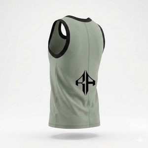 Débardeur pour homme de qualité supérieure, design personnalisé, imprimé, 100% coton, style décontracté par RIVIAN ATLANTIC - Product Image 4