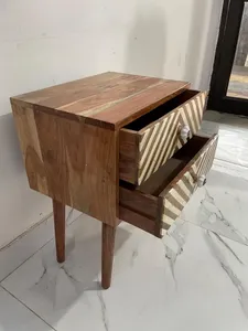 Floral Design Bone Inlay Drawer Decorative Handmade Accent Drawer for Home Decoration for Export Price - Product Image 6