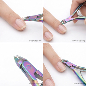 Stainless Steel Curved Blade <b>Nail</b> <b>Clipper</b> Cuticle Remover Cutter Cuticle <b>Nail</b> <b>Toe</b> <b>Clipper</b> - Product Image 4