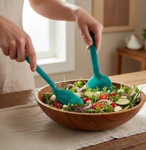 Resin Serving Spoon Stylish Durable Food Grade Utensil for <b>Buffet</b> Restaurant Hotel and Home Dining - Product Image 5