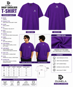 T-shirt décontracté pour homme Dumela, coupe classique, manches courtes, col rond, imprimé, logo uni sur le devant, tricoté 100% coton, anti-boulochage, 180 grammes - Product Image 5