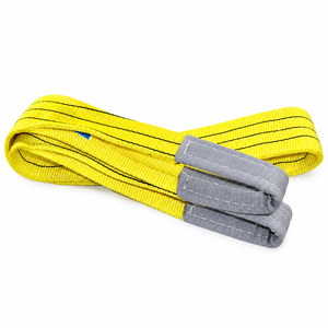 Sangle de levage plate prête à l'exportation, 3 tonnes, en polyester haute résistance, fournisseur direct d'usine pour les commandes en gros - Product Image 6