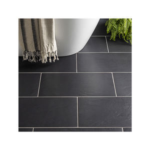 Dalles de pierre d'ardoise noire de qualité supérieure pour les projets de construction, de décoration intérieure et extérieure - Product Image 2