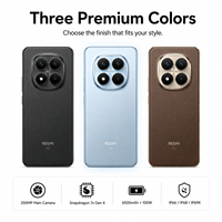 Smartphone REDMI Note 15 Pro Plus Version Globale 5G, Appareil Photo 200MP OIS, Écran AMOLED 6,83 Pouces, Snapdragon 7s Gen 4, Batterie 6500mAh, Charge Rapide 100W