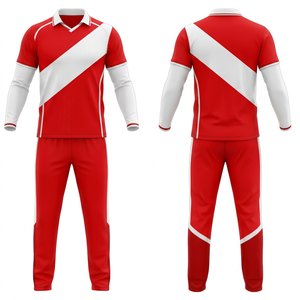 <b>Cricket</b> Uniform Set Printed Sublimation Design Options | Men Women Adult <b>Cricket</b> Polo Shirt Trouser Full Team 100% Polyester - Product Image 2