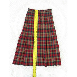 Jupe longue en laine écossaise rouge Royal Stewart pour femme, kilt de haute qualité, best-seller OEM ODM - Product Image 5