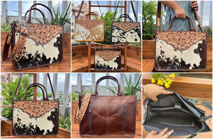 Gran Oferta personalizada, recién llegado, bolsos de mano con asa oculta para el pelo para mujer, bolsos y bolsos de mano de cuero genuino para mujer - Product Image 3