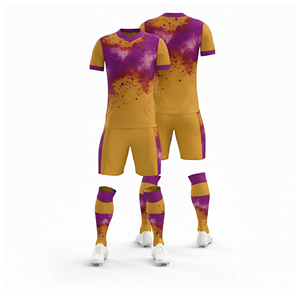Uniforme de Fútbol Sublimado de Secado Rápido, Conjunto Completo de Camiseta |   Tallas para Hombres, Mujeres y Jóvenes |   Ropa Deportiva Ligera de Secado Rápido para Entrenamiento - Product Image 5