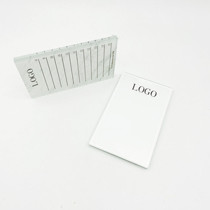 Private Label Acrylic <b>lash</b> Tile Custom Logo Printed <b>Lash</b> <b>Extension</b> Palette Holder Pink White Marble <b>Lash</b> Strip Organizer Boards - Product Image 4