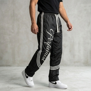 OEM Men's High Quality Custom Digital Printing Wide Leg Vintage <b>Trousers</b> Casual Mid Waist Winter Midweight Distressed Waterproof - Product Image 4