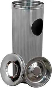 Bold Blossom Wholesale Stainless Steel Eco-friendly Reusable Rolling <b>Cover</b> Type Indoor/Outdoor Trash <b>Bins</b> Competitive Waste <b>Bin</b> - Product Image 4