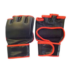 ถุงมือชกมวย MMA แบบมืออาชีพ หนังแท้ สำหรับฝึกซ้อม ต่อสู้ คิกบ็อกซิ่ง ซ้อมมวยไทย MMA - Product Image 1