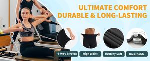 กางเกงรัดรูปเอวสูงสำหรับเล่นฟิตเนสกางเกงวิ่งออกกำลังกายเล่นโยคะ - Product Image 2