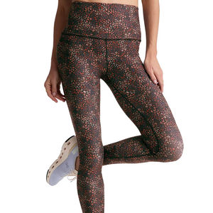 Wholesale Women Unique Design <b>Black</b> Gym Yoga Leggings High Street Outdoor Seamless Winter Elastic Waist Fully Customized Solid - Product Image 6