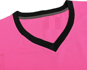 Camiseta de Fútbol Lisa, Transpirable, de Malla de Poliéster, para Práctica Deportiva, Servicio OEM Disponible - Product Image 3