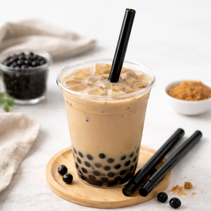 Higienic Individually Plastic-Wrapped PP Polypropylene Plastic Straw 12 mm Diameter 210 Length for Boba Tea made in Indonesia - Product Image 4