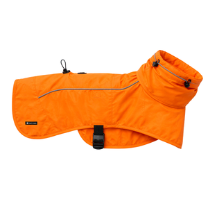 Neon Orange <b>Dog</b> Raincoat Waterproof Hooded Pet <b>Jacket</b> Lightweight Windproof Outdoor Rain Wear For Medium Large <b>Dogs</b> - Product Image 5