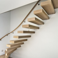 Prima Duplex Escalier Intérieur Mur Escalier Pliant Nouveau Type D'échelle De Levage Murale Ménage