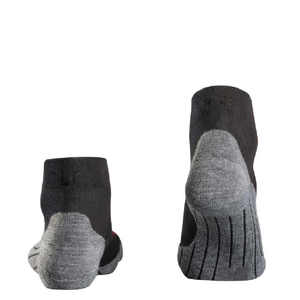 Chaussettes noires pour hommes, respirantes, écologiques, en coton tricoté, épaisses, couleur unie, été, adulte - Product Image 3