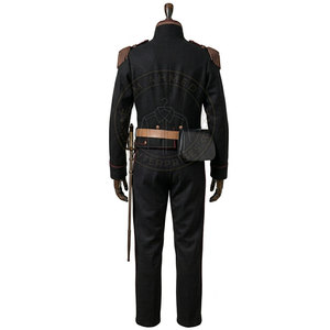High Quality Breathable Lightweight Eco-Friendly Cotton/<b>Wool</b> Fleece Fabric Durable Voltigeur Uniform Made Pakistan Customizable - Product Image 3