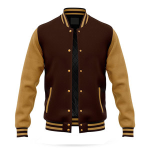 Chaqueta Letterman para Hombre, Ropa Exterior Informal de Invierno, Ecológica, Ajuste Cómodo, Diseñada para Uso Diario, Viajes, Moda Urbana Moderna - Product Image 1