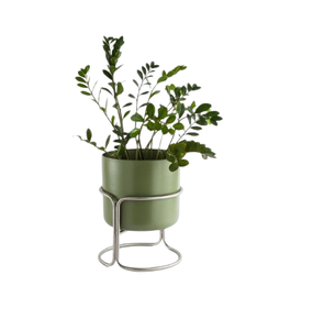 Modern Nordic Powder Coated Planter Stand for Living Room Indoor Decoration Iron Plant Holder Shelf Floor Display Stand - Product Image 4