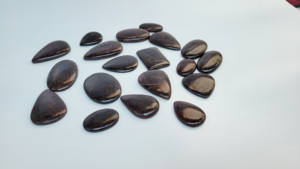 Cabochons de pierres précieuses en cristal authentique de grande taille pendentif de bijoux sculpté pour collier de mode fabrication de bijoux en vrac grenat - Product Image 3