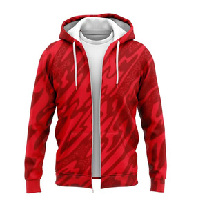 Mens Stylish Zipper Hoodies Heavyweight Full <b>Zip</b> <b>Hooded</b> Jacket Soft Brushed Fleece Wholesale Factory Supplier - Product Image 1