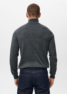 Pull tricoté personnalisé pour homme, couleur au choix, toucher doux et chaud, coupe confortable pour l'hiver, style moderne et décontracté, tissu léger. - Product Image 3