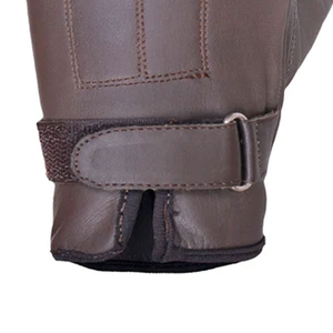 Guantes de Equitación de Cuero Premium |   Agarre Antideslizante y Paneles de Malla Transpirable |   Equipo de Equitación de Grado Profesional - Product Image 6