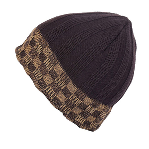 New Winter Plaid/Camouflage/Dot Pattern Solid Color <b>Beanie</b> <b>Hat</b> Warm Outdoor Sports Business Logo Beach <b>Hat</b> 100% OEM - Product Image 3
