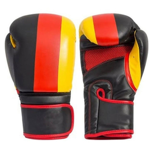 Guantes de Boxeo Profesionales de Cuero Cosido con Cierre de Gancho y Bucle Ajustable en la Muñeca, Unisex para Adultos, Diseño Personalizado con Logotipo - Product Image 5
